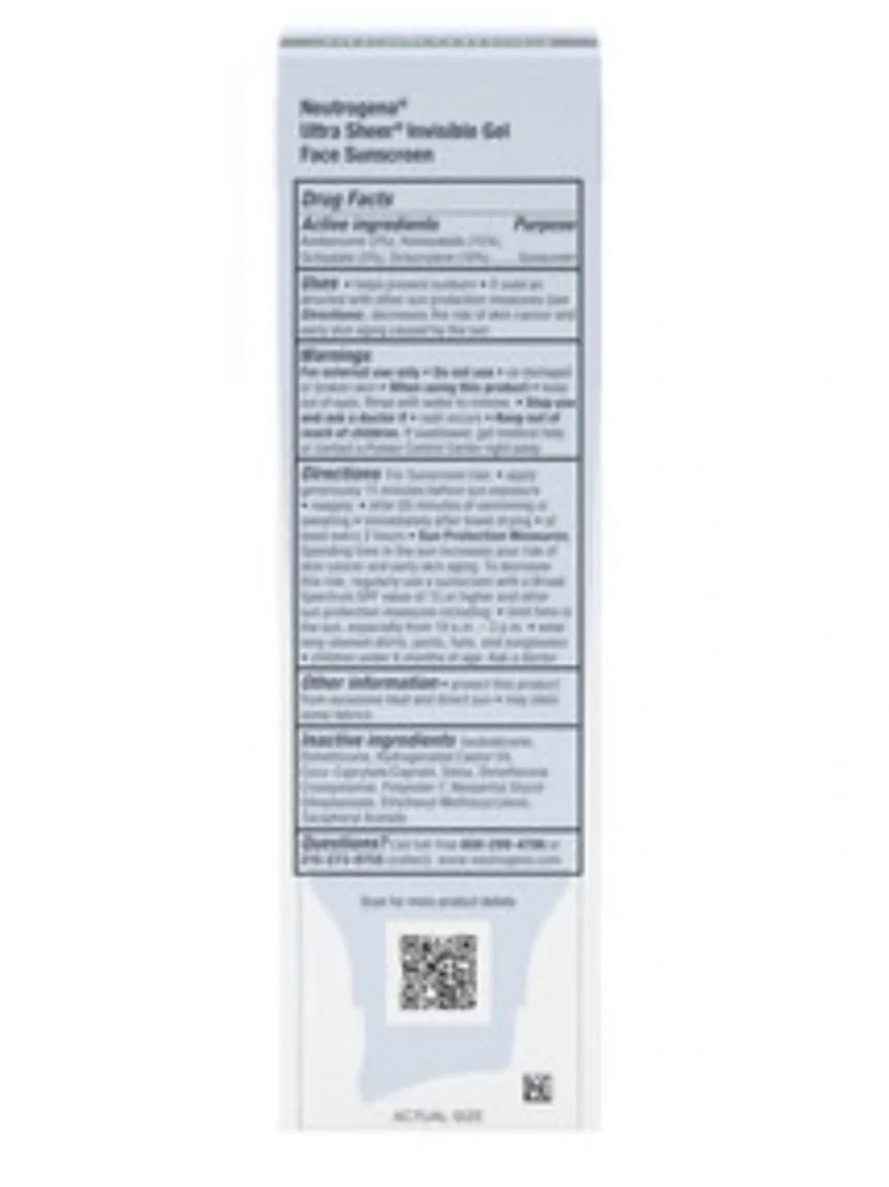 Neutrogena ultra sheer